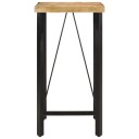  Barbord 55x55x107 cm heltre mango og jern 356380