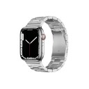Forcell F Design FA10 Reim i rustfritt stål til Apple Watch 38/40/41mm Sølv