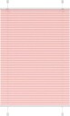  plisségardin Rosa 95x150 cm Stoff Bredde 94,4 Polyester