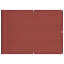 vidaXL Balkongskjerm terrakotta 75x1000 cm 100 % polyester oxford