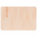 Vidaxl Benkeplate til bad 60x40x2,5 cm ubehandlet heltre 342940