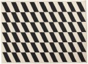 HAY Shift Kelim gulvteppe 170x240 cm Black