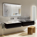 Bathlife Glänsa Speilskap 120x70x23 cm Hvit