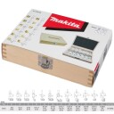 Makita D-53556 12-Deler Fresesett for Overfres - 8mm Tange, Trearbeid