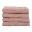 By Borg Økologisk badehåndkle - 70x140 cm - 100 % GOTS-sertifisert bomull - Støvet rosa badehåndkle fra Premium