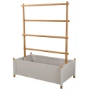 Cane line Sticks planter 103x58 cm med stativ Teak/sand