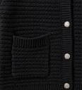 Sofie Schnoor Cardigan   Strikk   Cyrax   Svart   Sofie Schnoor   4 år 104   Cardigan