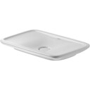 Duravit Pura Vida Toppmontert servant 700x420 mm, u/blanderhull, Wondergliss