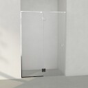 INR Iconic Nordic Rooms Dusjnisje ARC 5 Frame Måltilpasset Svart Matt / Bronse Glass