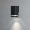 Konstsmide Pollux Utendørs Vegglampe Liten Svart