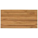 vidaXL Bordplate 100 x 50 x 3,5 cm Rektangulær Massivt Teaktre