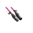 Røde XLR Kabel 6m Rosa Hunkjønn Hankjønn
