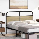  Hodegavl sonoma eik 120 cm stål og konstruert tre 8721158563835