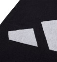 adidas Sportswear 3Bar Towel Larg - Black - ONE SIZE