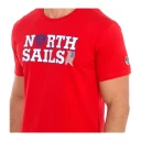 North Sails Herre Topper Rød XL,