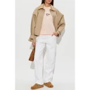 Burberry Dame Topper Rosa M,