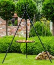 CookKing Bålpannestativ Tipi 210cm m/grillrist Ø80cm