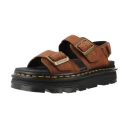 Dr. Martens Zebzag Sandal Sepia Brown Tumbled Nubuck   Brown   40