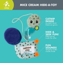 Quirky Kitty Hide A Toy Katteleke Iskremball Kattemynte