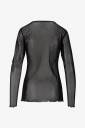Coster Copenhagen Svart Lurex Bluse for Dame