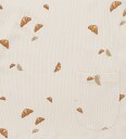 VACVAC Genser   Ello   Rib   Mini Croissant Love   VACVAC   2 år 92   Genser   Beige