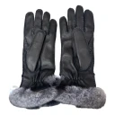 Restelli Guanti unisex Accessories Svart 7 1/2 IN,