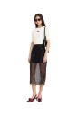 ROTATE Short Sleeve T Shirt   Cream   L