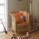 Røros Tweed Syndin pute 50x50 cm Cloudberry