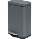 Spirella pedalbøtte Akira mattgrå 5 l matte grey