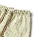 Wheat Shorts Milton Green Stripe (86 / 1,5 år)