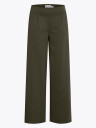 Ichi Kate Wide Pant Long Grønn XS