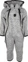 Lindberg Kids' Bormio Babyoverall 80, Grey Melange