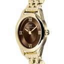 Gold 20mm Watch Ophelia Mini Beans Link Amber | DW