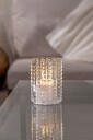 Star Trading Flamme Dotty 12cm Transparent