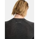 Craft Women's Adv Trail Wool Short Sleeve Tee Black Melange M, Black-Melange