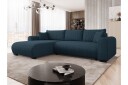 Handda Sovesofa med Sjeselong 3 seter i Manchester   Marineblå