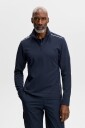 J.LINDEBERG Leon Half Zip Midlayer Golftrøye Herre Navy XL