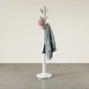 Umbra Flapper stumtjener hvit nikkel