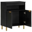  Skjenk svart 60x33x75 cm konstruert tre