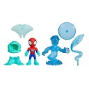 Marvel Spidey Figurer Water-Webs 2 Stk 7,5 Cm Spidey Og Hydro-Man