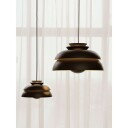Fritz Hansen Konsert Sort Taklampe Matt