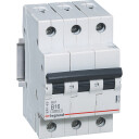 Legrand 4 stk RX³ MCB automatsikring B16 3P 3M 6kA