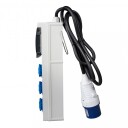 HYUNDAI Adapter 1 Fas 32A til 3x16A Schuko