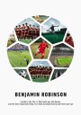 Custom Soccer Photo Collage Plakat Plakat / 21x30cm