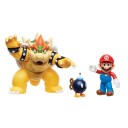 Nintendo Super Mario Bowser Lava Battle Figursett med 3 Figurer
