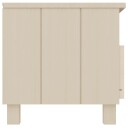 vidaXL TV-benk HAMAR honningbrun 106x40x40 cm heltre furu