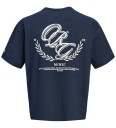 Jack & Jones T-skjorte - JorFrederiksberg - Sky Captain - Jack & Jones - 10 år (140) - T-skjorte - Marineblå