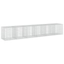 vidaXL Gabion med 3,5 mm tråd og 5x10 cm mesh 600x100x100 cm