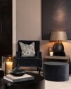 Artwood Medina putetrekk frynser flower indigo