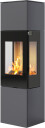Rais Nexo 160 platina vedovn med sideglass og glassdør